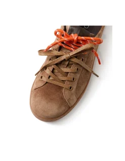 NOBLE MI LT CHOC CHOC SUEDE LEATHER