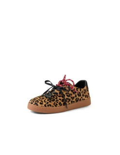 NOBLE MI TAN LEOPARD BLACK PONY LEATHER