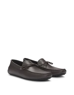 Noel Moccasin Leather Driver Loafers