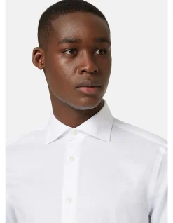 NO IRON WINDSOR COLLAR SLIM FIT SHIRT