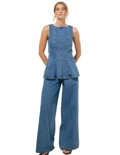 NOMADA DENIM TOP