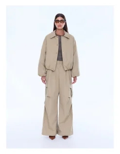 NORA NYLON BOMBER