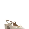 NORA Vintage Ivory Patent Leather Slingback