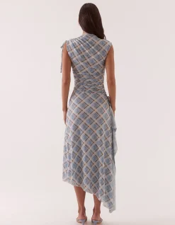 NOVALYN PLAID DRESS