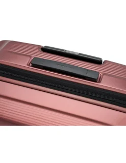 Nuon 81cm Expandable Extra Large Suitcase Terracotta Red
