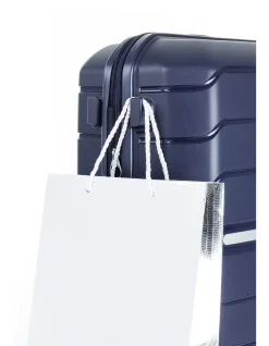 Oc2Lite 55cm Expandable Small Carry-On Suitcase Navy