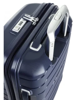 Oc2Lite 55cm Expandable Small Carry-On Suitcase Navy