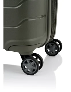 Oc2Lite 81cm Expandable Extra Large Suitcase Olive Green
