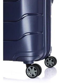 Oc2Lite 81cm Expandable Extra Large Suitcase Navy