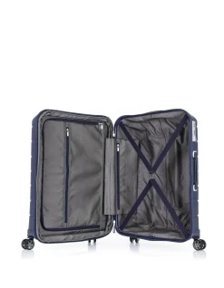 Oc2Lite 81cm Expandable Extra Large Suitcase Navy