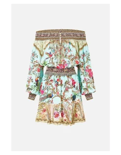 OFF SHOULDER SHORT DRESS