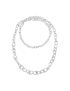 OFFSPRING LINK NECKLACE SILVER