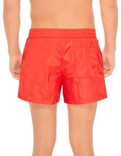 Off Stamp Swimshorts with Elasticated Waist