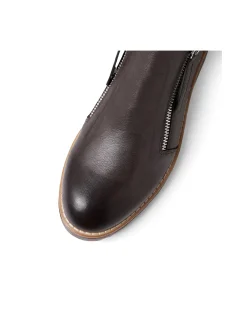 Olise Twin Zip Low Wedge Ankle Boots