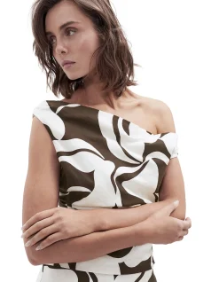 ONE SHOULDER TOP