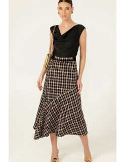 ONYX MIDI SKIRT