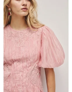 Ophelia Lace Midi Dress
