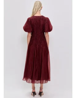 Ophelia Lace Midi Dress