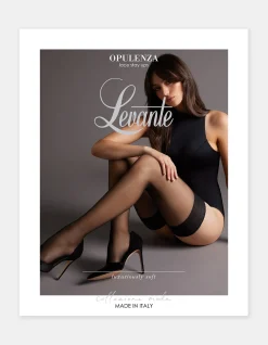 Opulenza Luxury Sheer Lace Stay Up Stockings