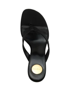 OPYUM 85 MULE SANDAL CREPE SATIN