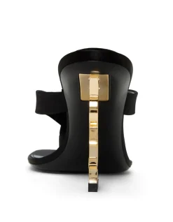 OPYUM 85 MULE SANDAL CREPE SATIN
