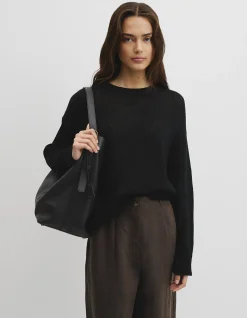 Organically Grown Cotton Tape Yarn Sweater