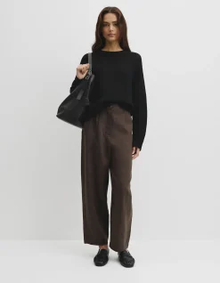 Organically Grown Cotton Tape Yarn Sweater