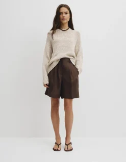 Organically Grown Cotton Tape Yarn Sweater