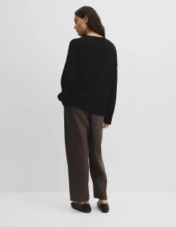 Organically Grown Cotton Tape Yarn Sweater