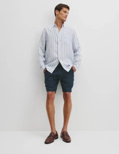 Organically Grown Linen Drawcord Short