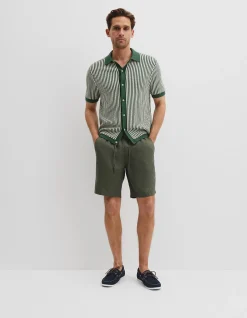 Organically Grown Linen Drawcord Short