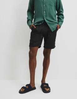 Organically Grown Linen Drawcord Short