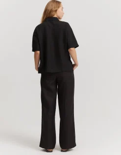 Organically Grown Linen Short Sleeve Shirt
