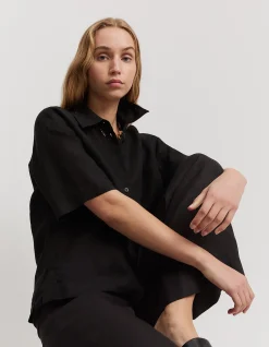 Organically Grown Linen Short Sleeve Shirt