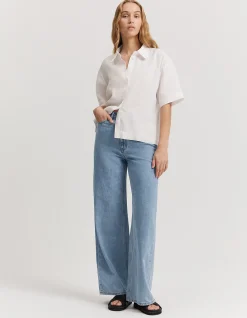 Organically Grown Linen Short Sleeve Shirt