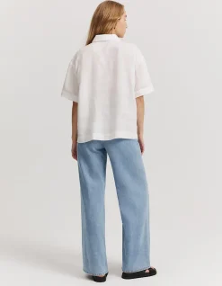 Organically Grown Linen Short Sleeve Shirt