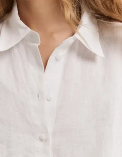 Organically Grown Linen Short Sleeve Shirt