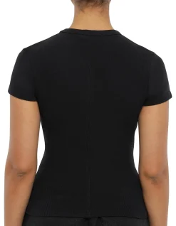 Organic Cotton Rib T-Shirt
