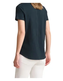 Organic Cotton T-Shirt Round Neck Ink