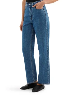 Organic Relaxed High Rise Wide Leg Jean