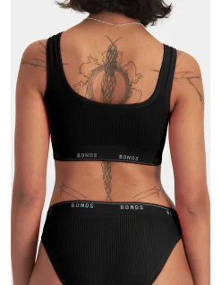 ORIGINALS VISCOSE BAMBOO RIB CROP