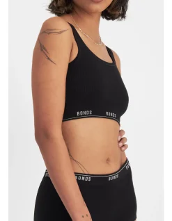 ORIGINALS VISCOSE BAMBOO RIB CROP