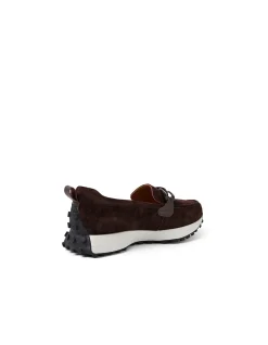Orion Chain Detail Suede Loafers