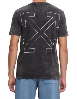 OUTLINE ARROW SLIM SHORT SLEEVE T-SHIRT