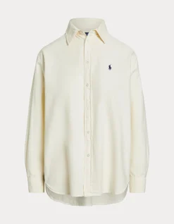 OVERSIZE FIT COTTON OXFORD SHIRT