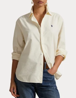 OVERSIZE FIT COTTON OXFORD SHIRT