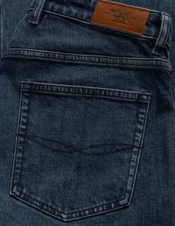 Owaka Straight Fit Italian Denim Short Leg Jeans