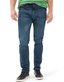 Owaka Straight Fit Italian Denim Short Leg Jeans
