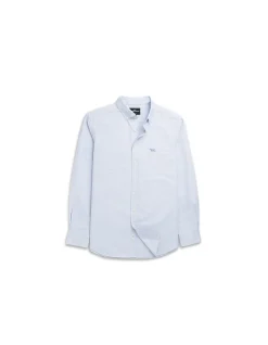 Oxford Crossing Long Sleeve Sports Fit Shirt - Powder Blue