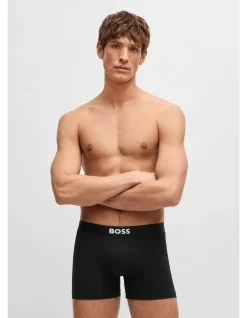 3 Pack Logo Boxer Briefs In Stretch Cotton